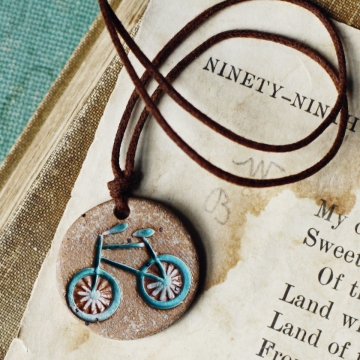 bicycle necklace