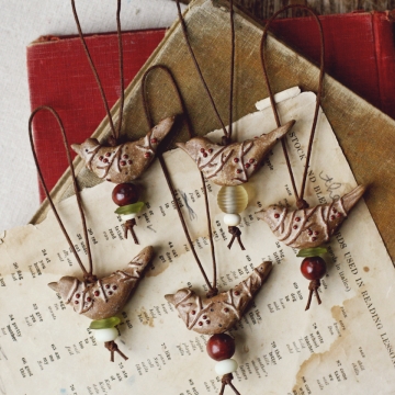 berries & twigs christmas ornaments