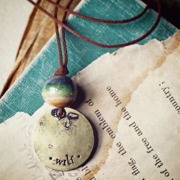 wild- landscape necklace 